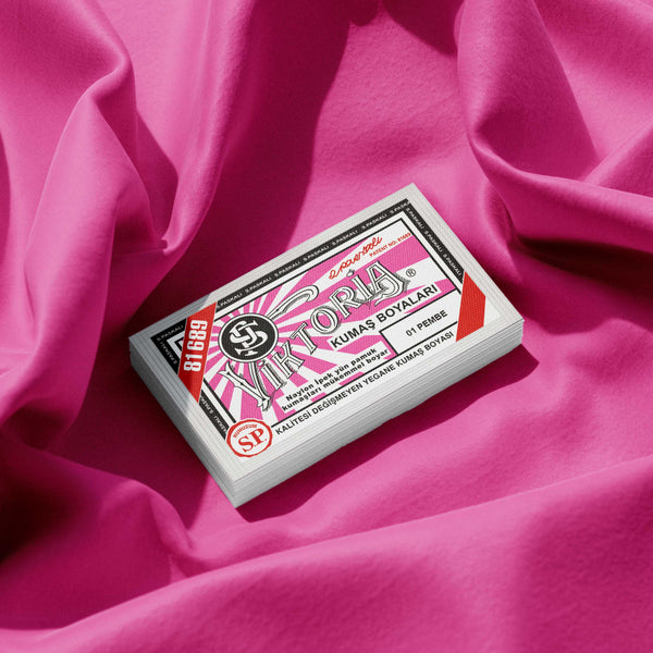Viktoria textielverf poeder | Rose- 01 | verf voor zijde, wol en katoen