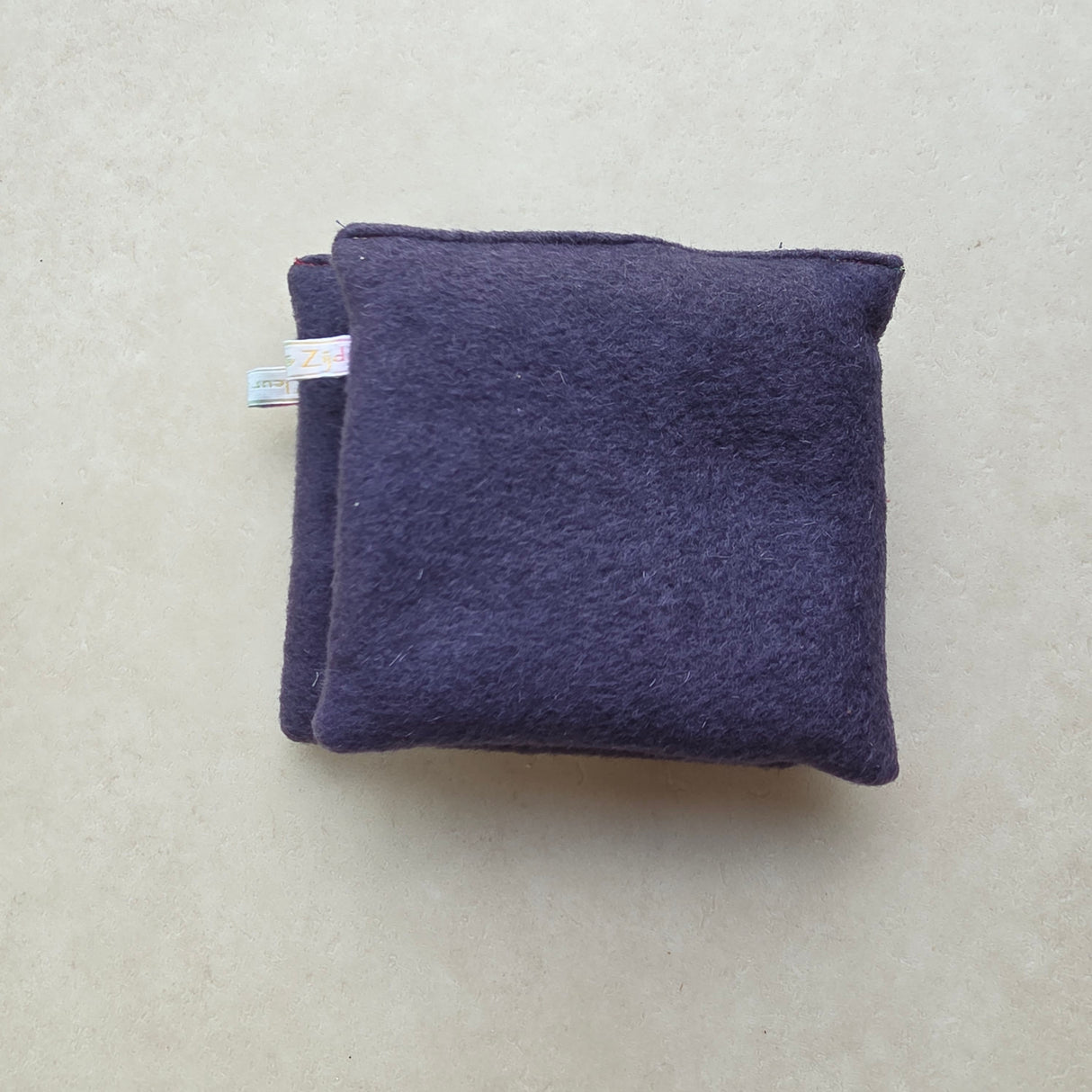 Blue | Uni wol pittenzakje blauw