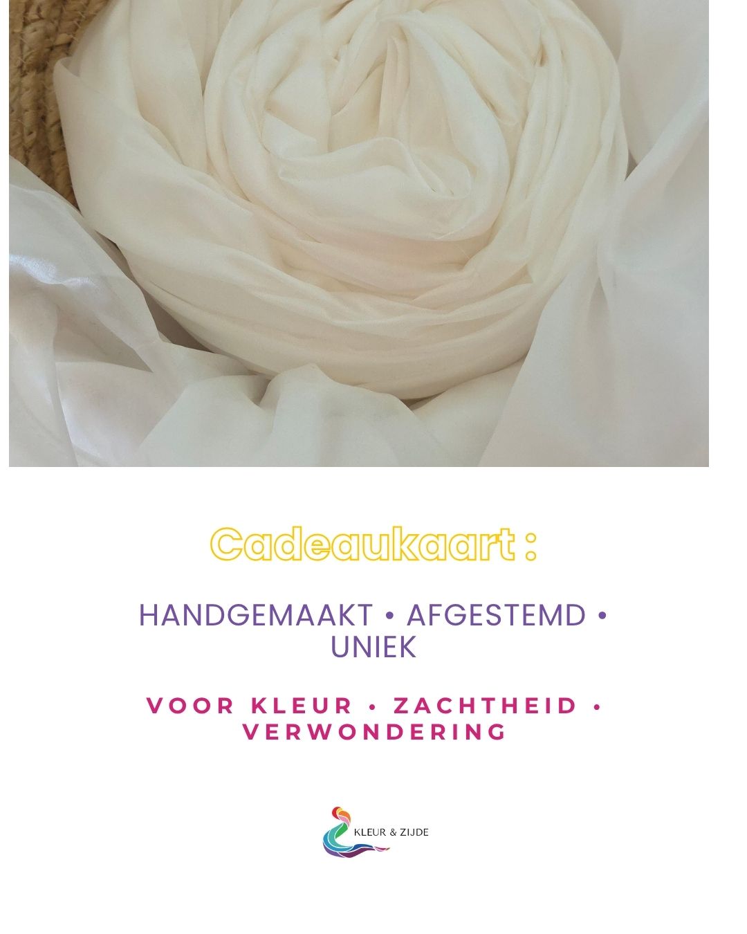 Cadeaukaart Kleur & Zijde