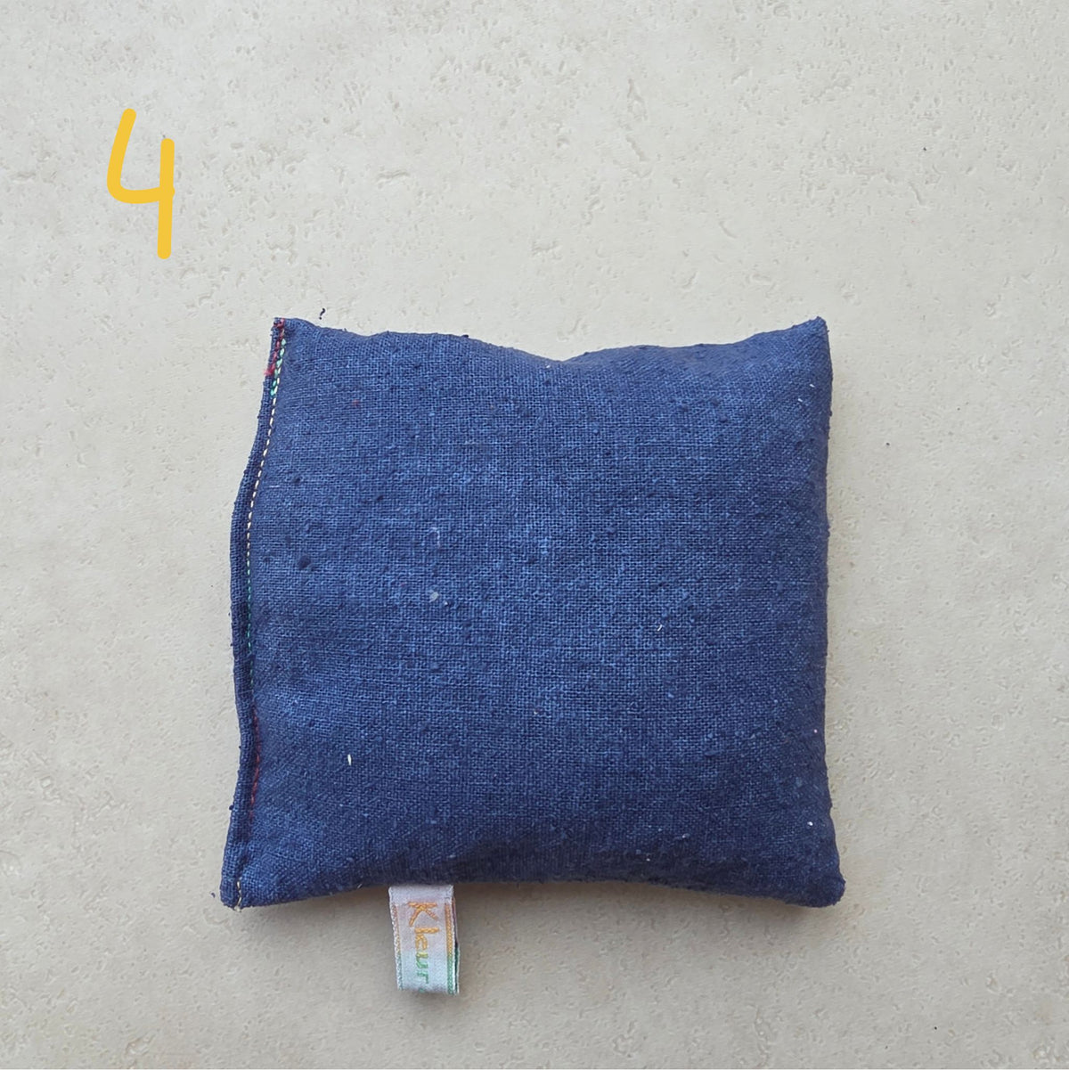 Blauwtinten | zijden pittenzakje – kies jouw kleur