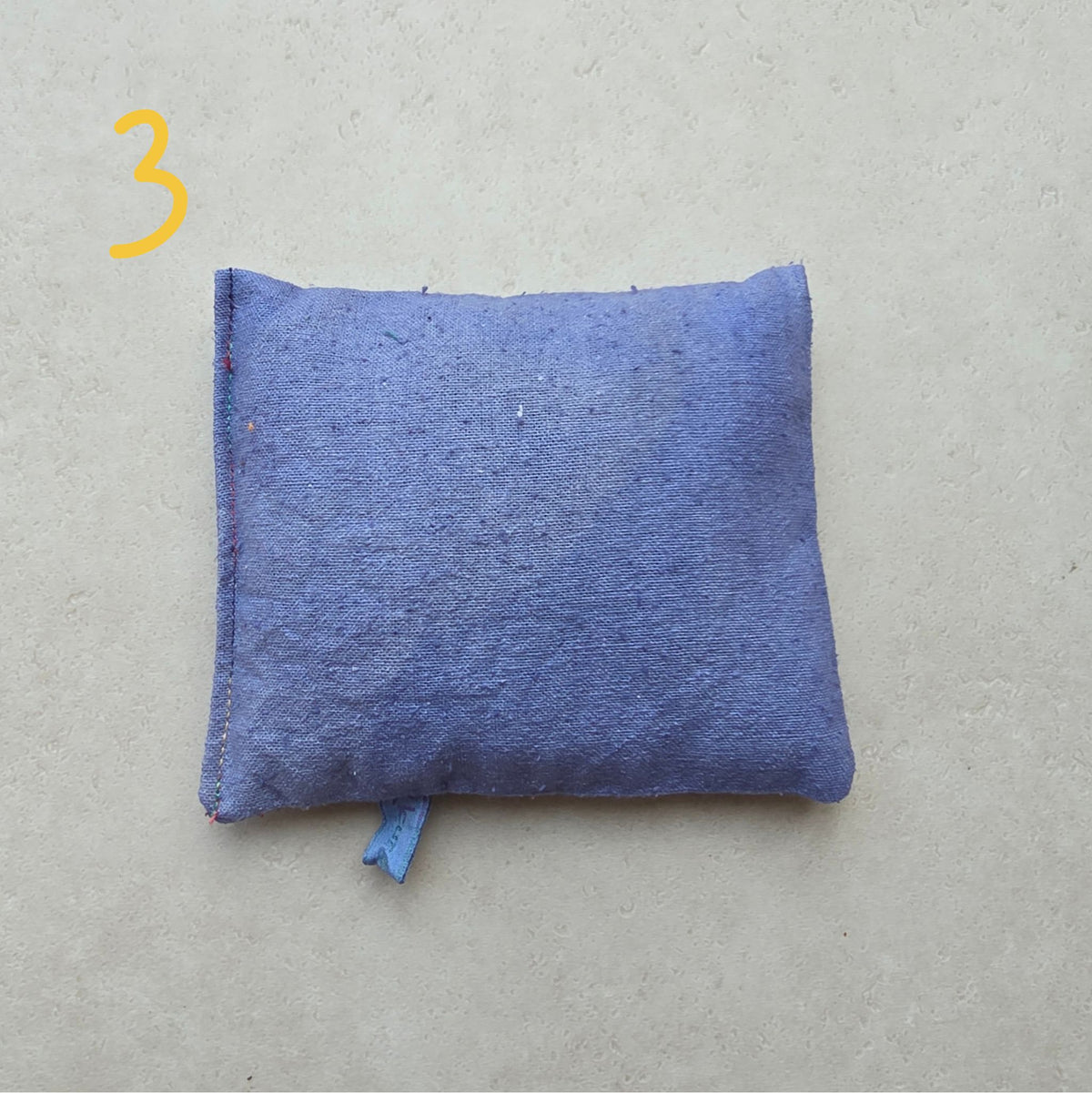 Blauwtinten | zijden pittenzakje – kies jouw kleur