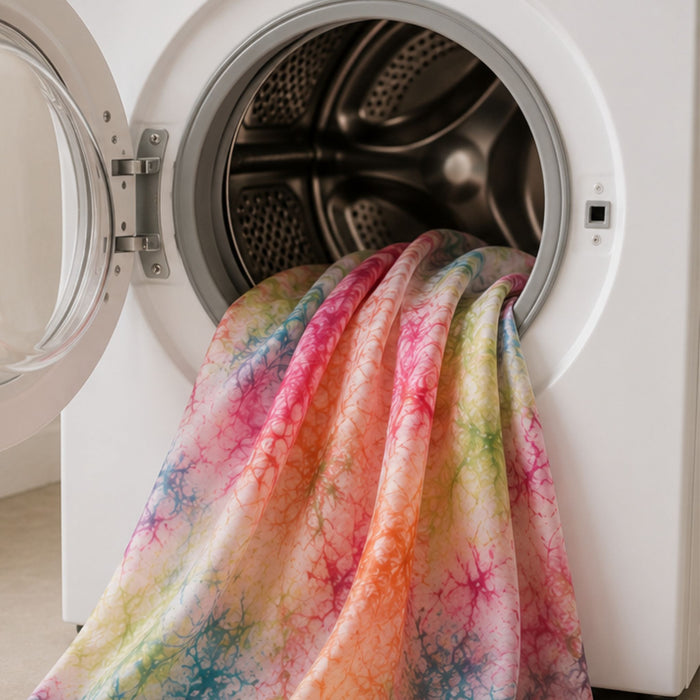 Mag zijde in de wasmachine?