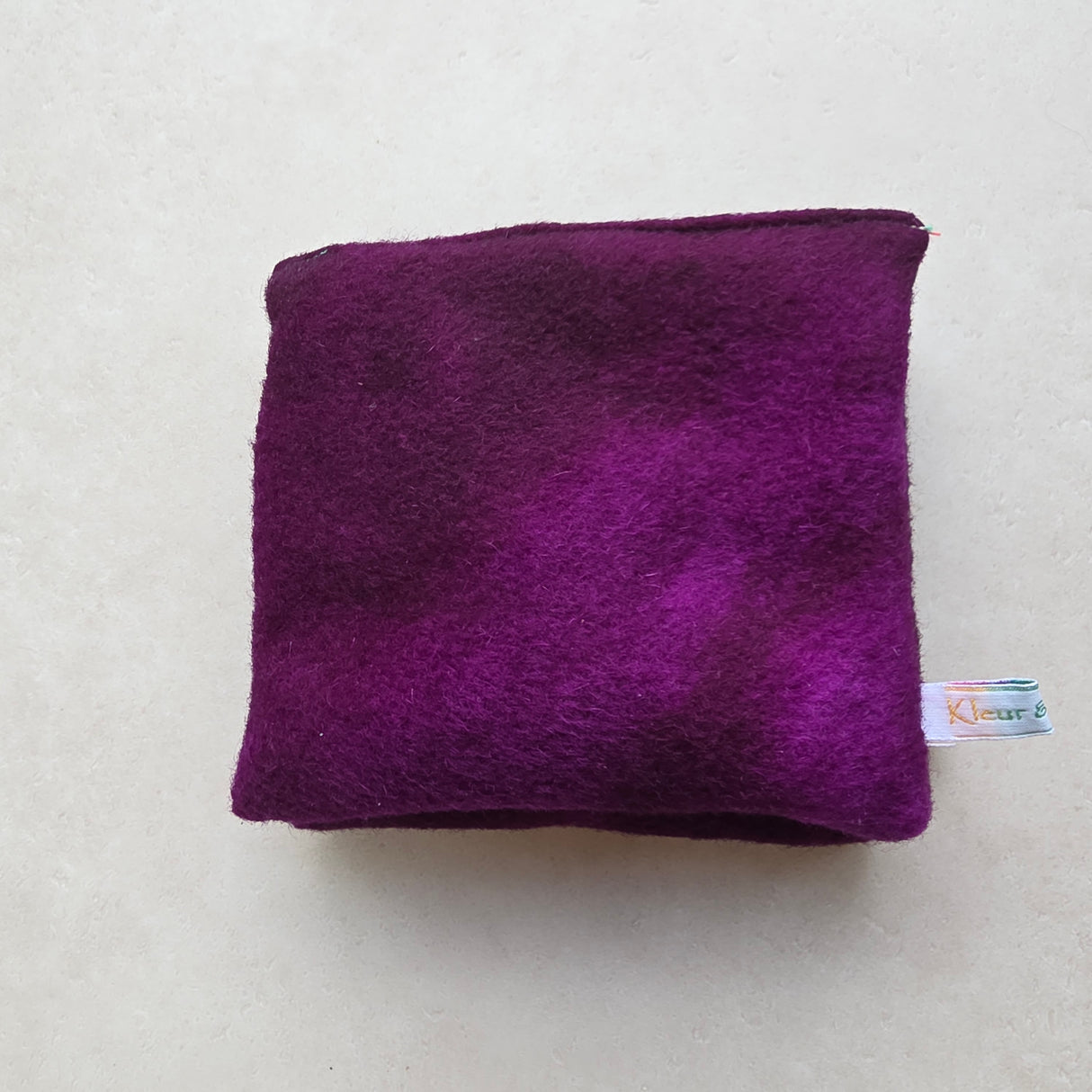 Zoet | Uni wol pittenzakje violet