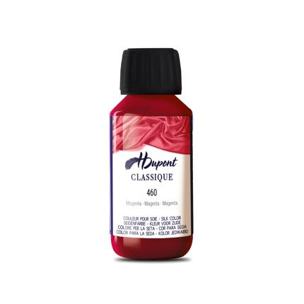 dupont zijdeverf magenta 460 roze zijde wol