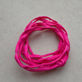 Zijden armbandjes Regenboog kleur handgeverfd 13 kleuren