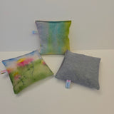 Set pittenzakjes RegenBoogbloem zijde sensorisch
