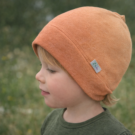 Zijden beanie dopmuts kind prikkelvriendelijk bourette zijde