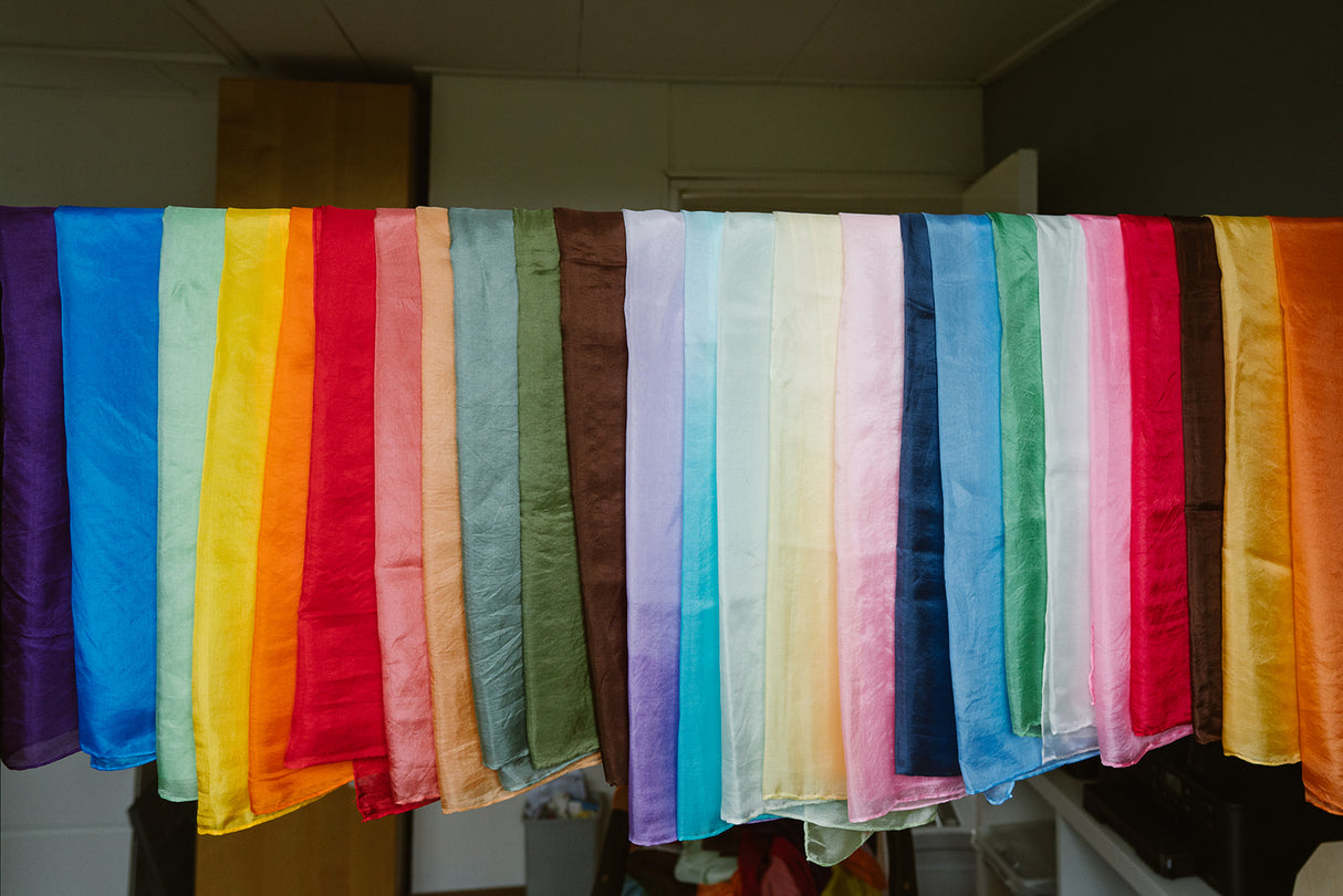 Zachte zijde doek voor herstel en rouw