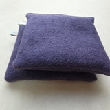 Blue | Uni wol pittenzakje blauw