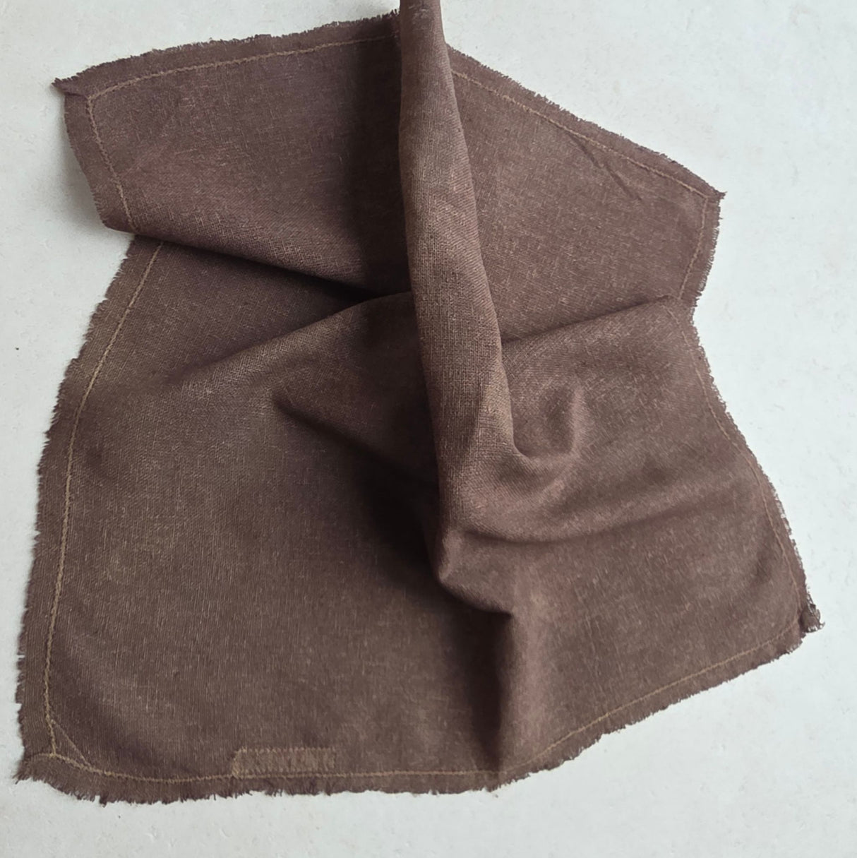 Bourettezijden doeken HerfstBos – set voor de seizoenstafel | 35 × 35 cm