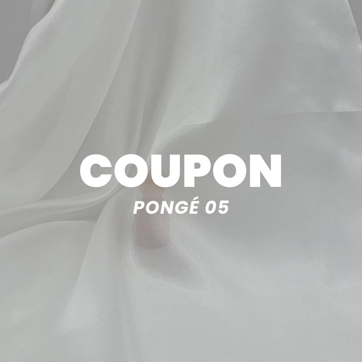 Coupon Pongé 05 zijde naturel 170 × 140 cm - 100% zijde