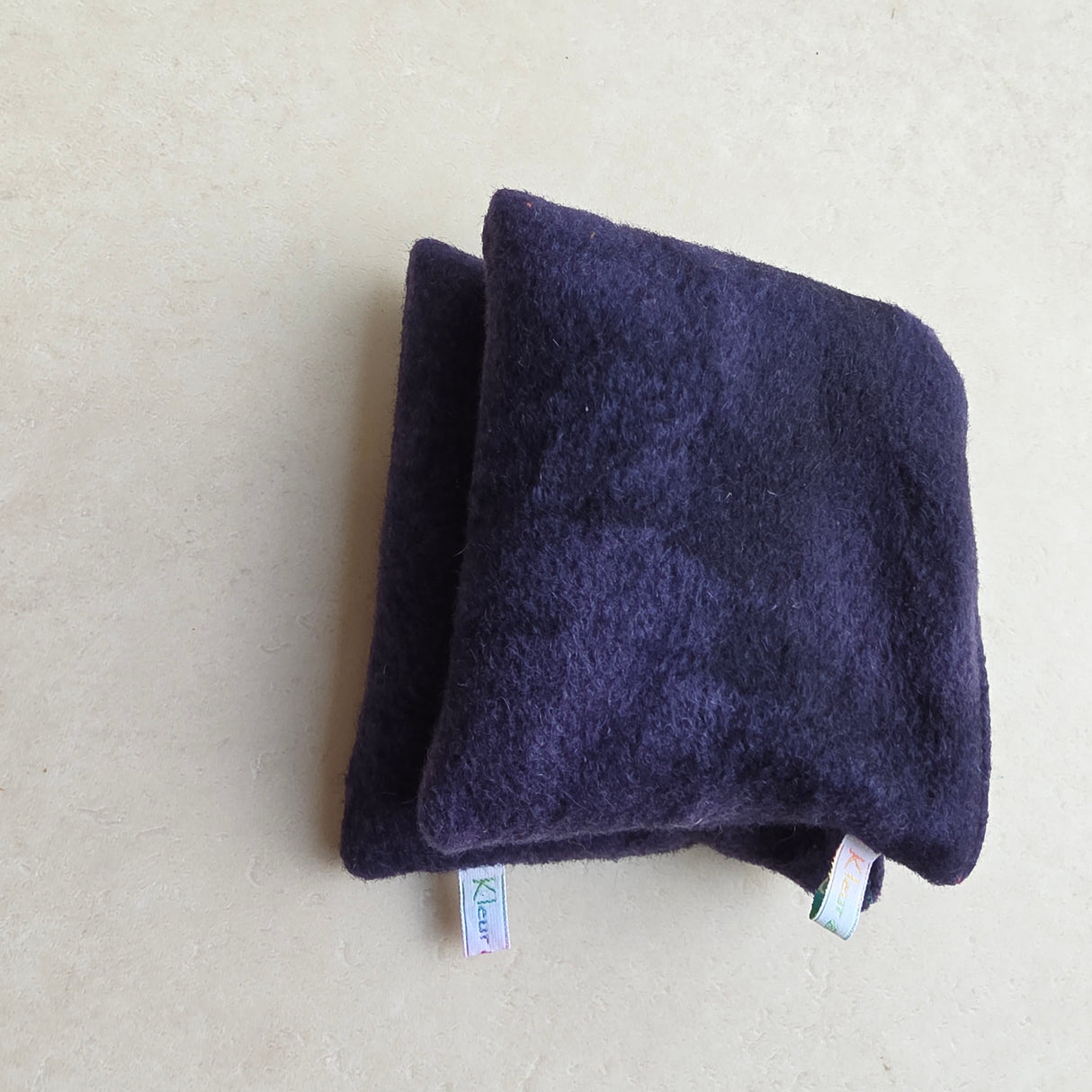 DiepBlauw | Uni wol pittenzakje diepblauw