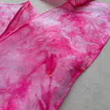 Zijden haarlint 10 cm RozeVegen - 150x10 cm - rozetinten