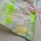 Zijden haarlint In alle Zachtheid - 150x10 cm - zachte regenboogtinten