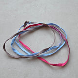 Zonnestraaldraadje Tussen Hemel & Aarde - bruin-lila-roze-blauw