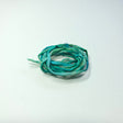 zijden armbandje blauw mint geel handgeschilderd vrijheid