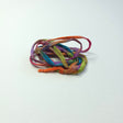 zijden armbandje regenboog handgeschilderd zonnestraaldraadje ritme