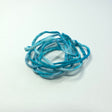 zijden armbandje blauw turquoise handgeschilderd oceaan