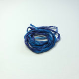 zijden armbandje blauw handgeschilderd nacht dromen rust