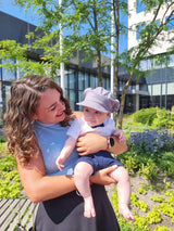 zijden baby pet zon baggy bourette zijde uv bescherming