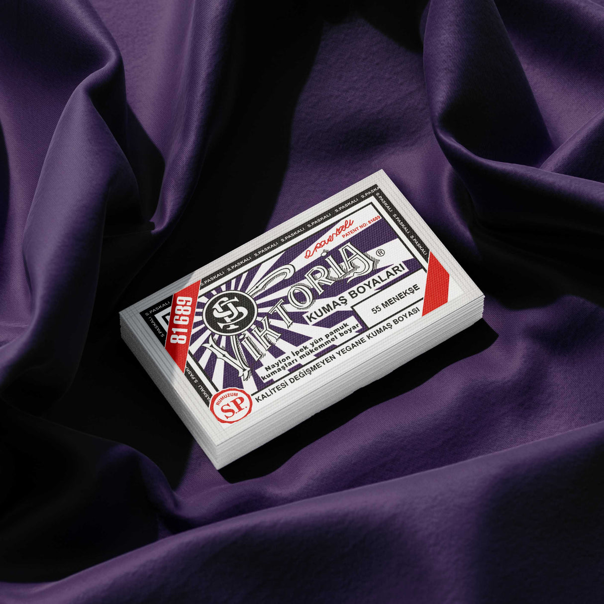 viktoria textielverf aubergine 55 poeder zijde wol katoen