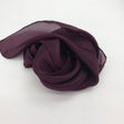 zijden doek bordeaux paars handgeverfd 45x45 75x75 cm