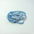 zijden armbandje handgeschilderd blauw zonnestraaldraadje zijde