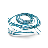 Handgeschilderd zijden armbandje Oceaan blauw turquoise