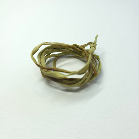 zonnestraaldraadje schotland zijden armbandje groen bruin