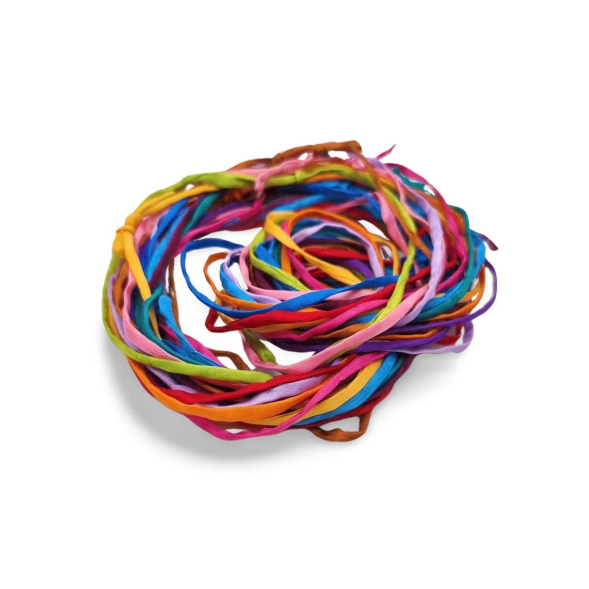 Zijden armbandjes Regenboog kleur handgeverfd 13 kleuren