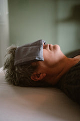 Zijden oogkussen met lijnzaad – professioneel oogmasker therapie